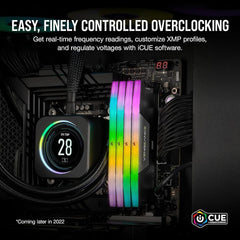 Corsair Ram Desktop Vengeance 96GB 48x2 5600mhz RGB DDR5 CL40 Black