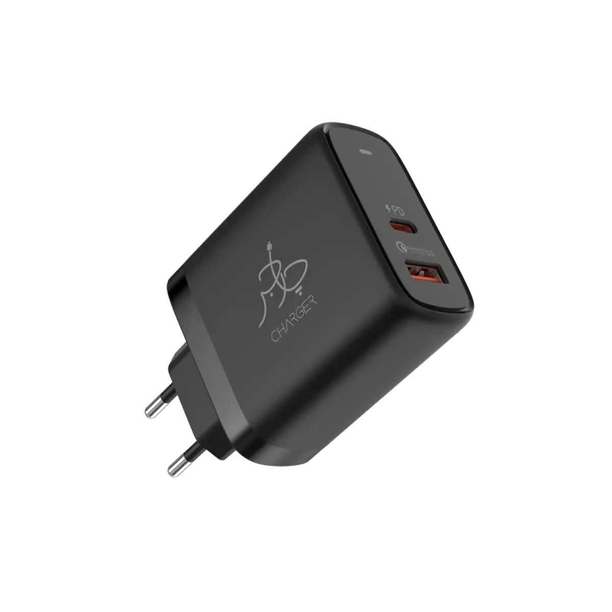 Fusion Dual-Boost 45W PD Charger - With USB-C to USB-C Cable
