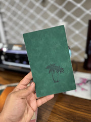 Leather imbosed Date Trees