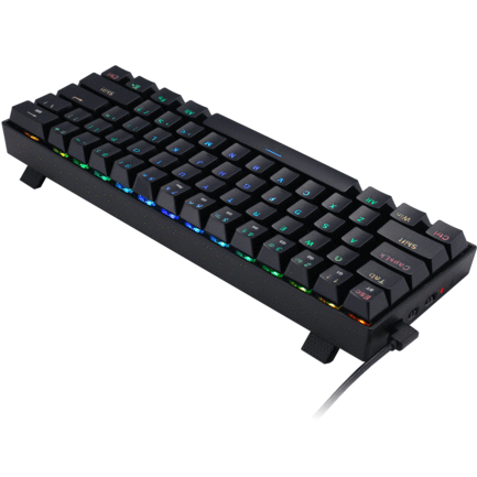 Redragon K530 RGB Draconic Wireless Mechanical Gaming Keyboard with Red Switches (Black)
