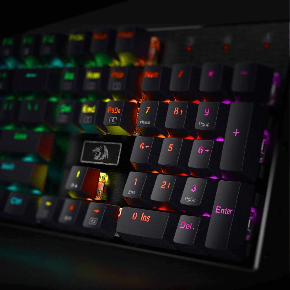 Redragon K556 DEVARAJAS RGB Mechanical Gaming Keyboard with (Brown Switches)