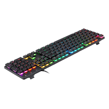 Redragon K589 SHRAPNEL RGB Backlit Mechanical Gaming Keyboard 104 Keys Anti-ghosting (Red Switches)