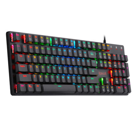 Redragon K589 SHRAPNEL RGB Backlit Mechanical Gaming Keyboard 104 Keys Anti-ghosting (Red Switches)