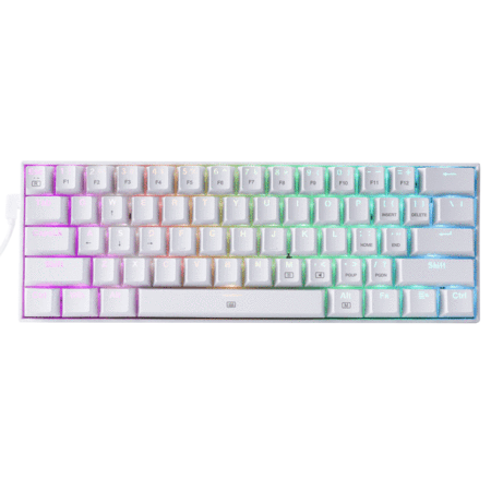 Redragon K630W Dragonborn RGB Mechanical Gaming Keyboard (White)