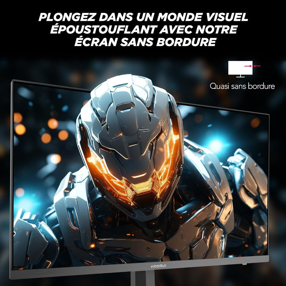 KOORUI G2711V 27 Inch FHD Gaming Monitor | IPS Panel | 180Hz | 1ms | 1920×1080 | Adaptive Sync