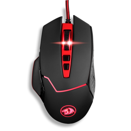 Redragon M907 INSPIRIT Gaming Mouse, 14400 DPI (Black)
