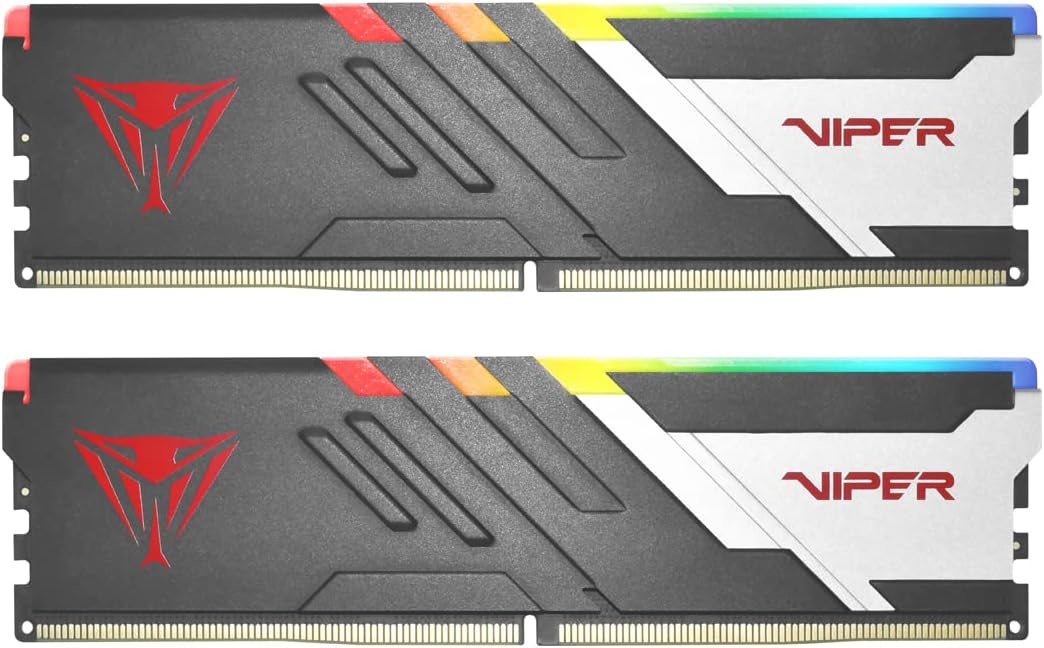 Patriot Ram Desktop Viper Venom RGB DDR5 32GB (2X16GB) 6000MT/s CL30