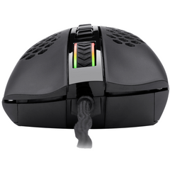 Redragon M808 STORM LUNAR Lightweight RGB Gaming Mouse, 12400 DPI (Black)