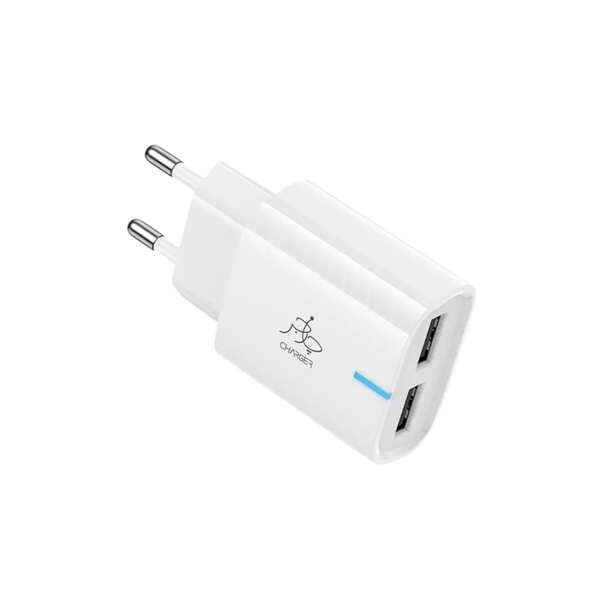 Rapid Duo 12W Charger - With Micro USB Cable