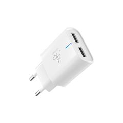 Rapid Duo 12W Charger - With Micro USB Cable