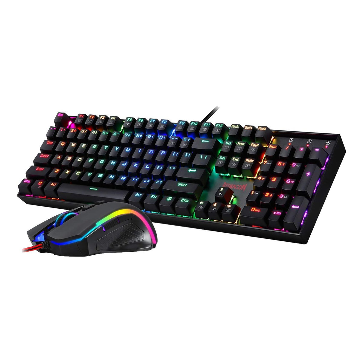 Redragon K551 RGB-BA Mechanical Gaming Combo (2 in 1)