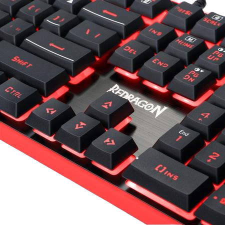 Redragon S107 RGB LED Gaming Keyboard, Mouse & Mousepad Combo Set (3 in 1)