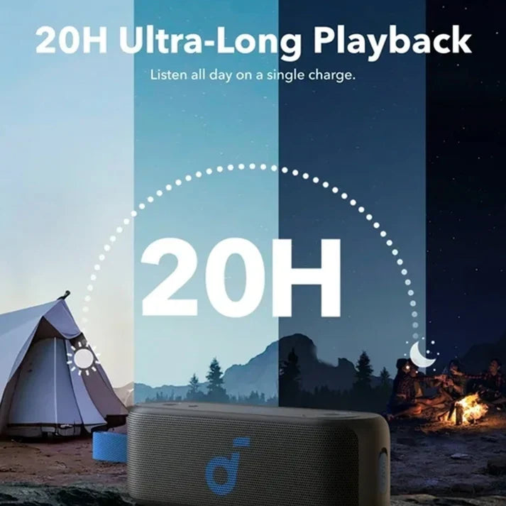 Anker Soundcore Select 3 Portable Outdoor Bluetooth Speaker