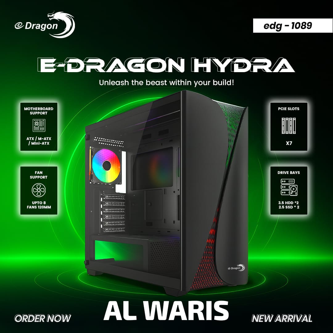 eDragon Casing Hydra EDG 1089 Without Fans
