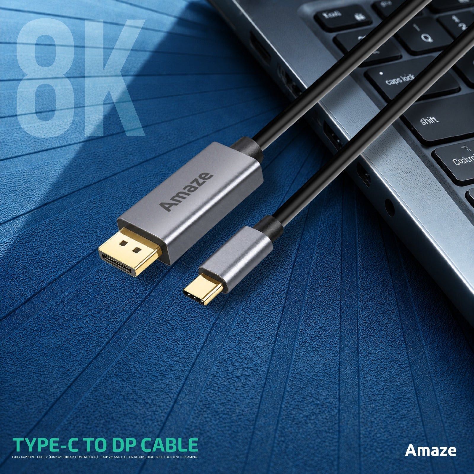 Type-C to Displayport Cable – A146