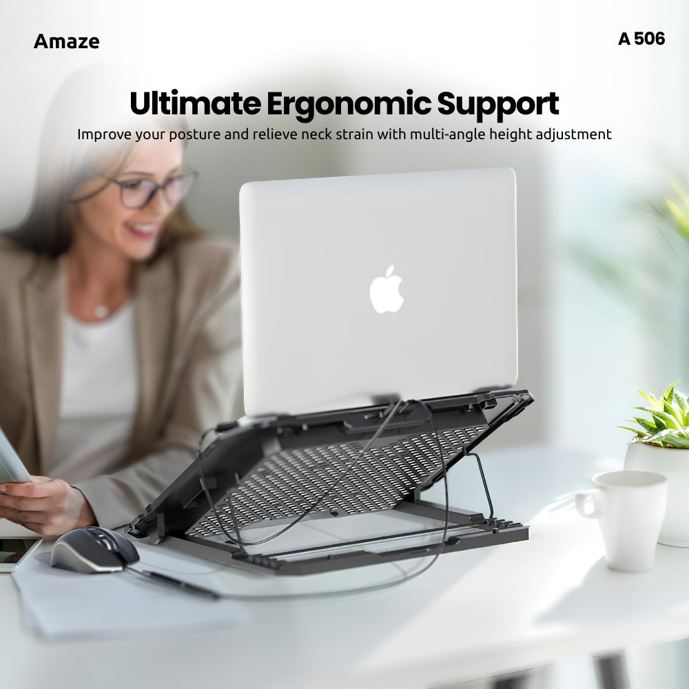 6 Fan Laptop Cooling Pad – A-506