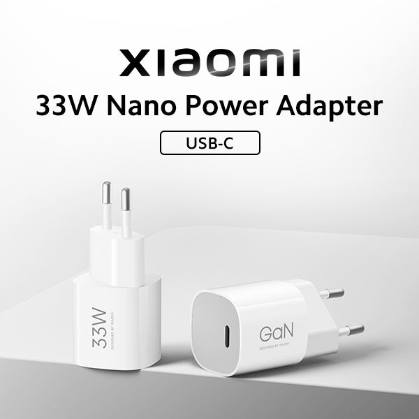 Xiaomi 33W Nano Power Adapter (USB-C)