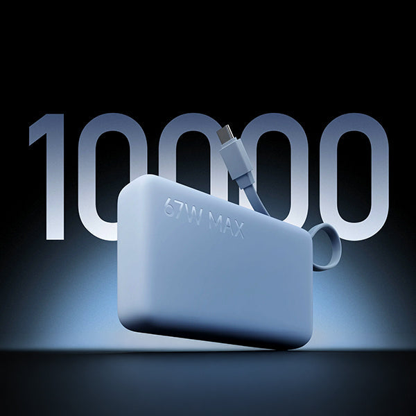 MI Power Bank 10000MAH 67W Int. Cable Blue