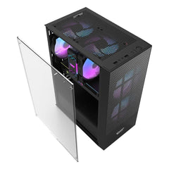 Darkflash Casing A290 Black 3 RGB Fans