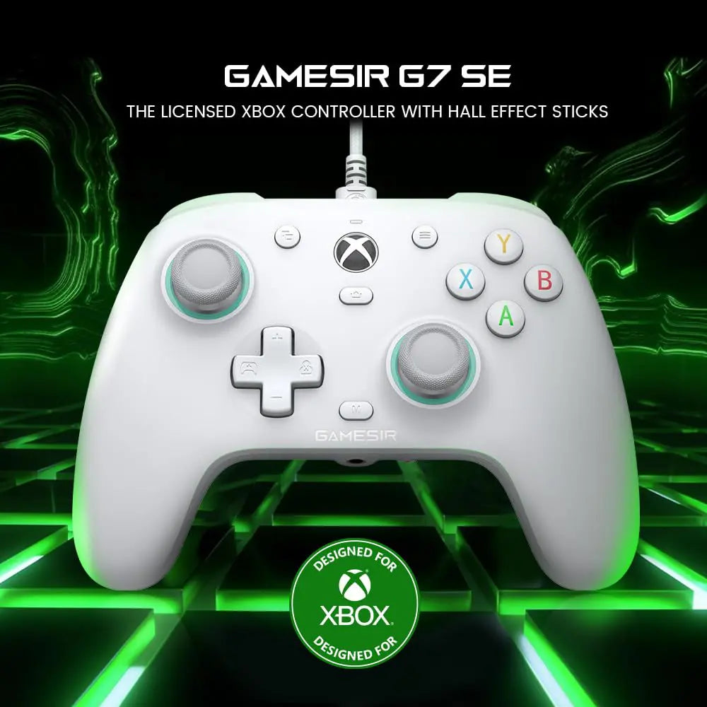 GameSir G7 SE Wired Xbox Controller – Hall Effect Joysticks & Triggers, 3.5mm Audio Jack