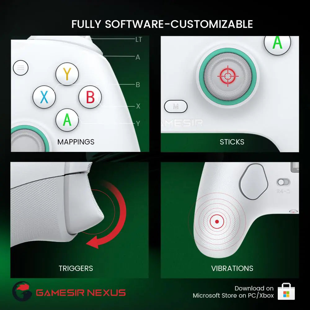 GameSir G7 SE Wired Xbox Controller – Hall Effect Joysticks & Triggers, 3.5mm Audio Jack