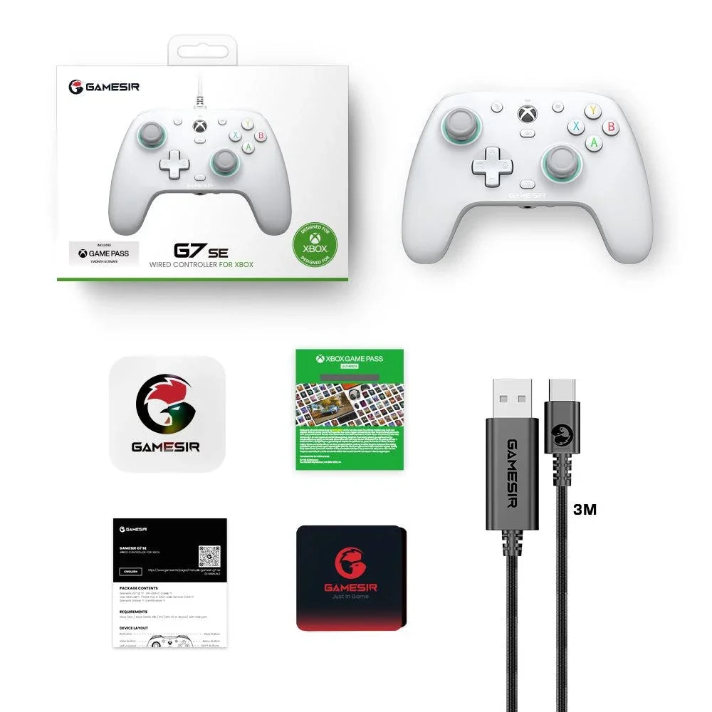 GameSir G7 SE Wired Xbox Controller – Hall Effect Joysticks & Triggers, 3.5mm Audio Jack