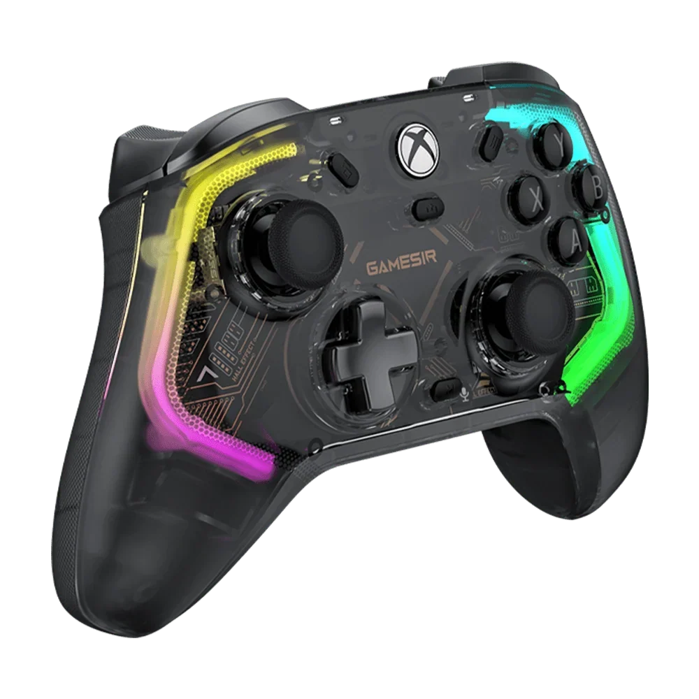 GameSir Kaleid Wired Xbox Controller – Hall Effect Joysticks & Triggers, Transparent Gaming Gamepad