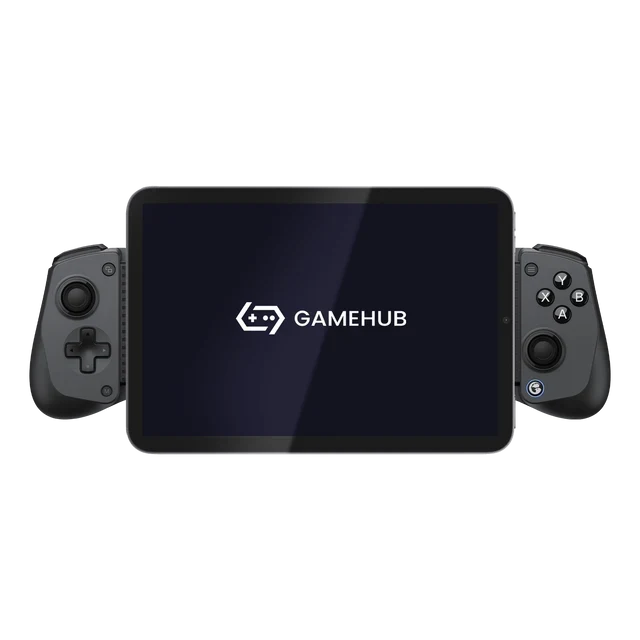 GameSir X5s wireless mobile gaming controller with dual controllers and GameHub screen