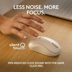Logitech M240 Silent Off White
