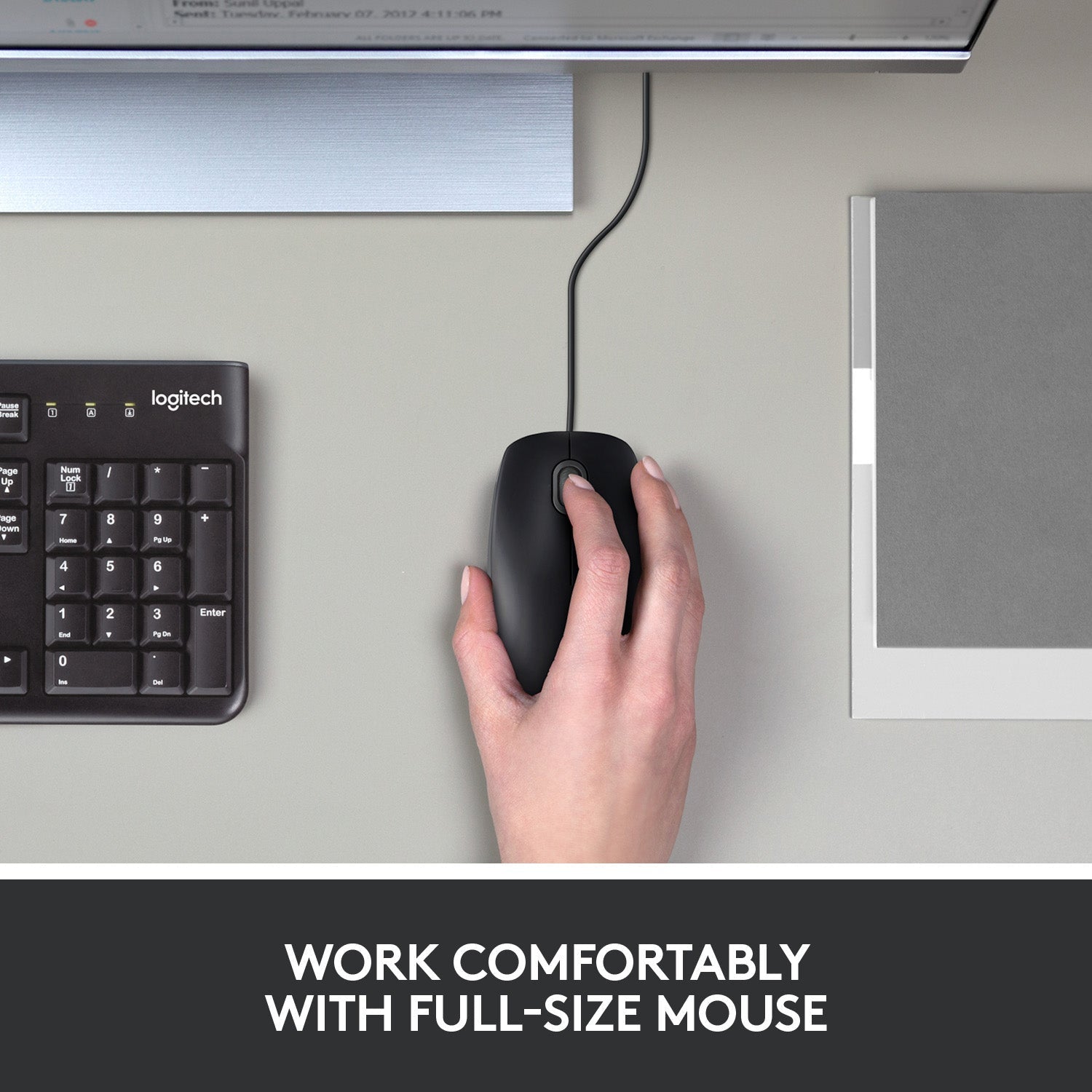 Logitech B100 USB Mouse