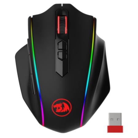 Redragon M686 VAMPIRE ELITE Wireless Gaming Mouse, 16,000 DPI (Black)