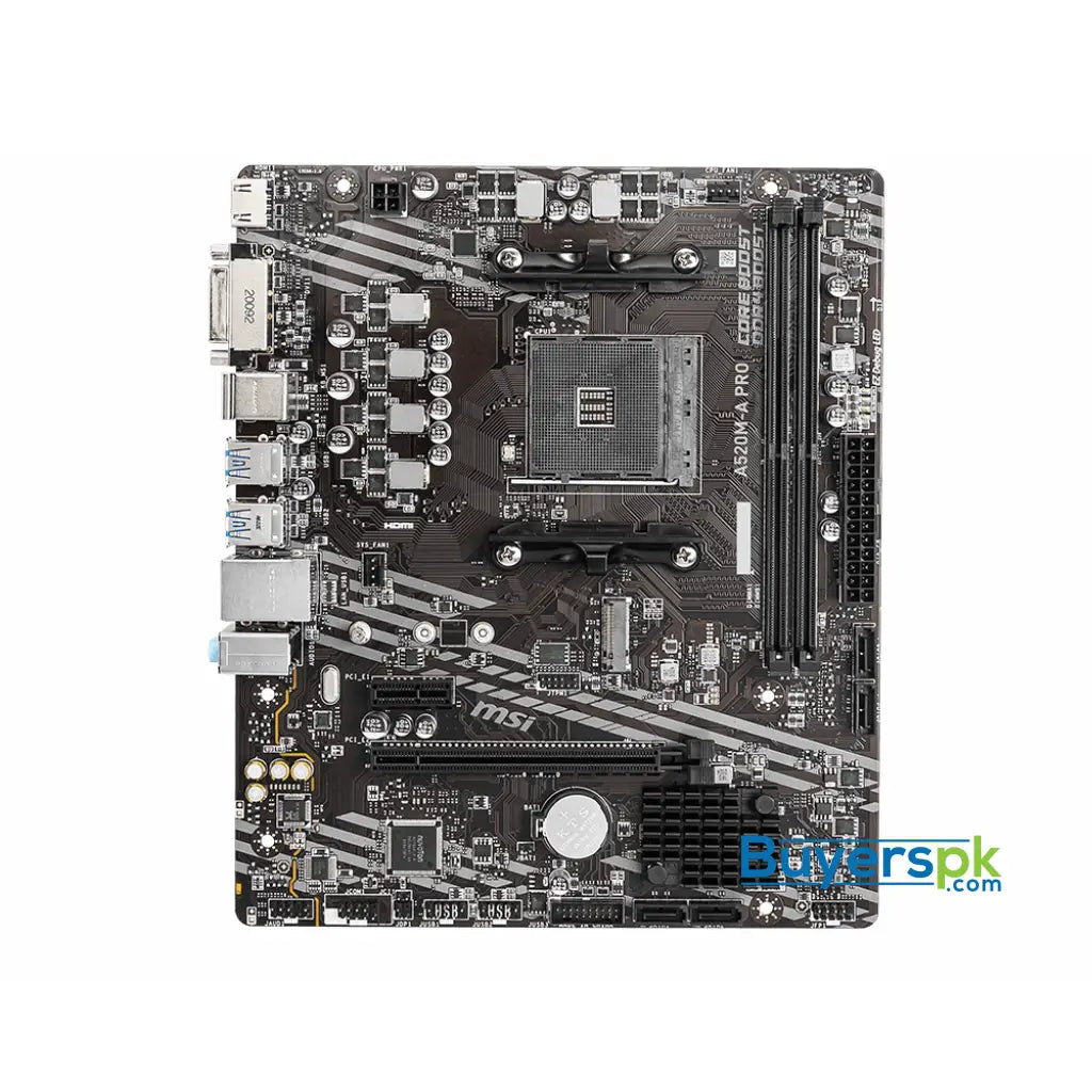 Msi Motherboard A520m-a Pro