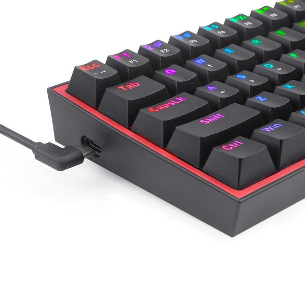 Redragon K616 FIZZ PRO RGB Mechanical Gaming Keyboard (Black)