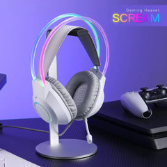 Redragon H231W SCREAM Wired Gaming Headset (White)