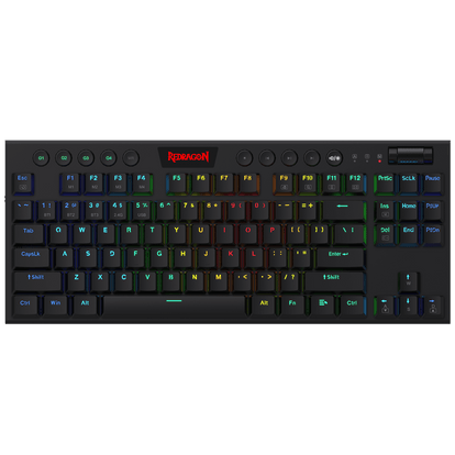 Redragon K621 HORUS TKL RGB Wireless Mechanical Gaming Keyboard (Black)