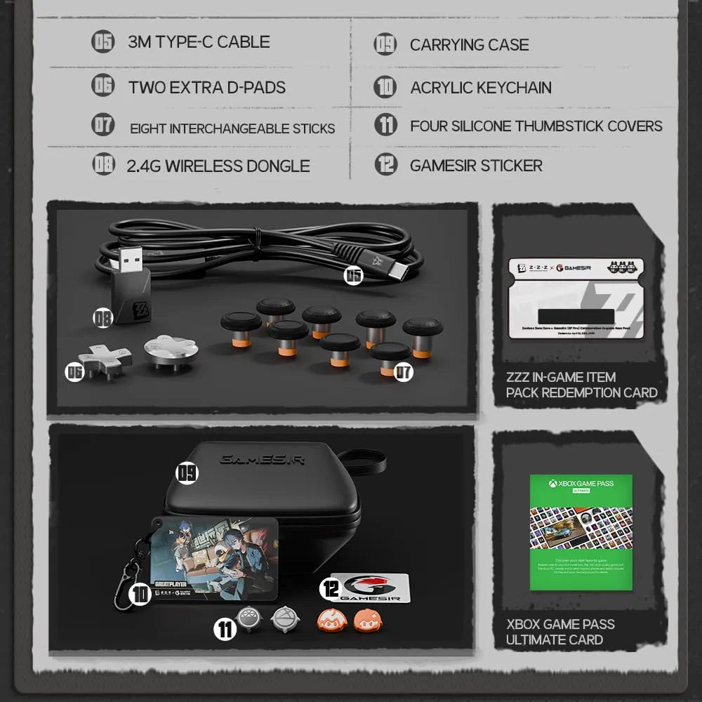 GameSir G7 Pro Wireless Multiplatform Controller - Zenless Zone Zero Edition