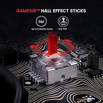 GameSir Kaleid Flux Enhanced Wired Xbox Controller – Hall Effect Joystick & RGB Lighting