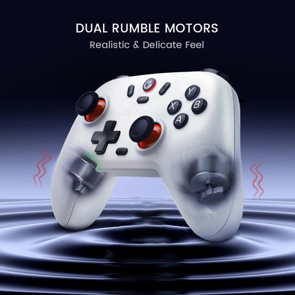 GameSir Nova Lite Wireless Controller for PC,Hall Effect Sticks & Trigger Bluetooth Controller Gamepad with Hall Effect Trigger,Turbo,Rumble Vibration,Android, Switch & Steam Deck