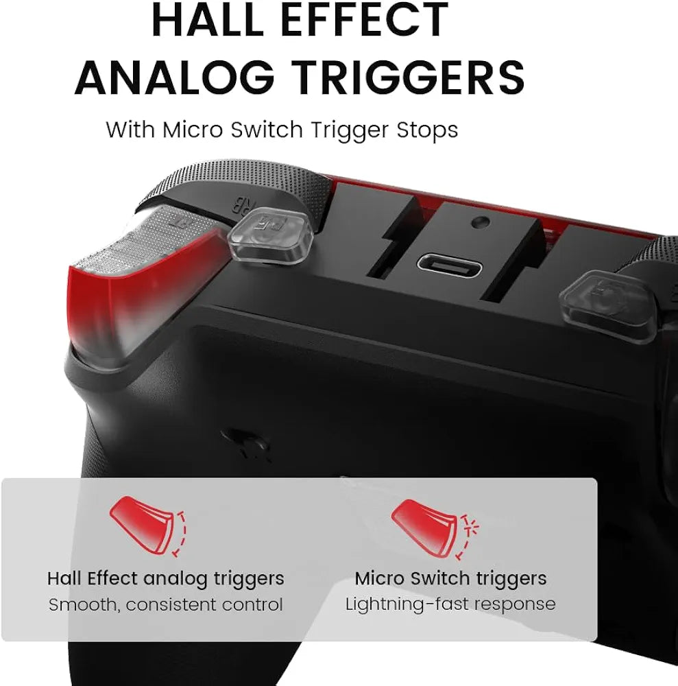 GameSir G7 Pro Wireless Gaming Controller – TMR Sticks, Hall Effect Triggers, 1000Hz Polling for Xbox & PC