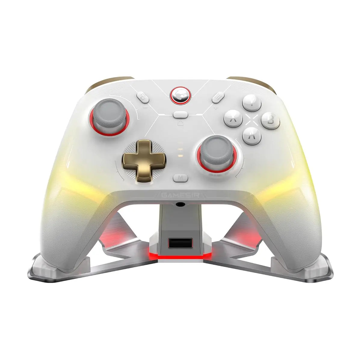 GameSir Cyclone 2 Multiplatform Wireless Controller- TMR Electromagnetic Joysticks&Hall Effect Switch triggers,6-axis Gyro Gaming Controller for Switch/PC/iOS/Android/Steam