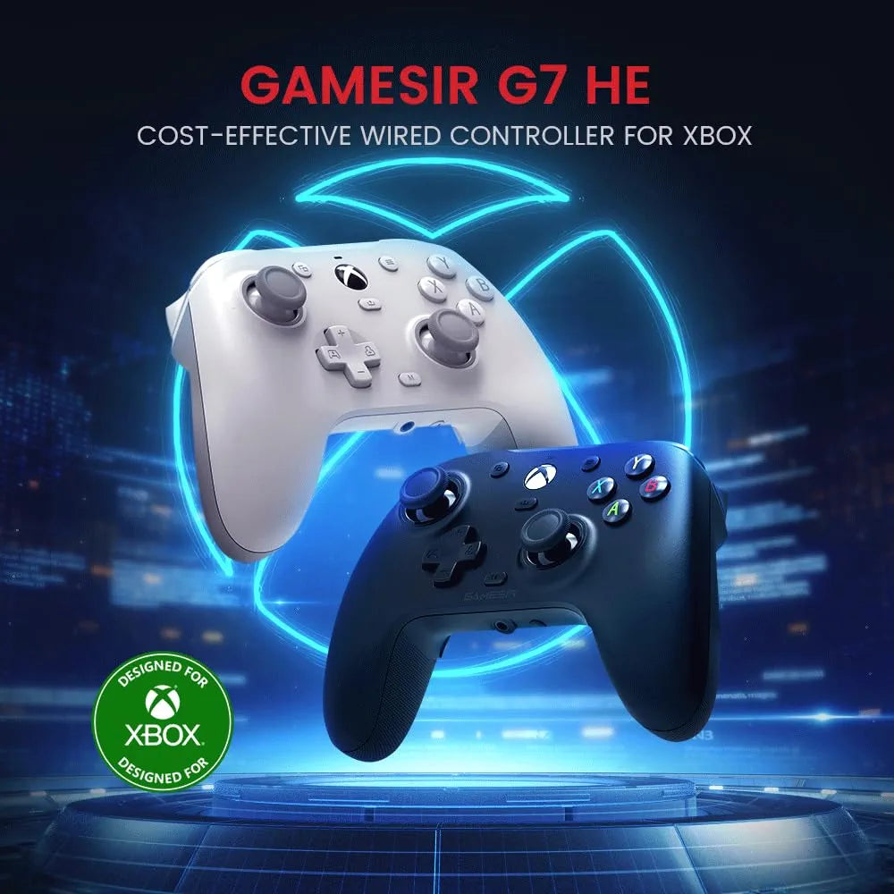 GameSir G7 HE Wired Xbox Controller – Hall Effect Sticks, Wired Gaming Controller for Xbox & PC