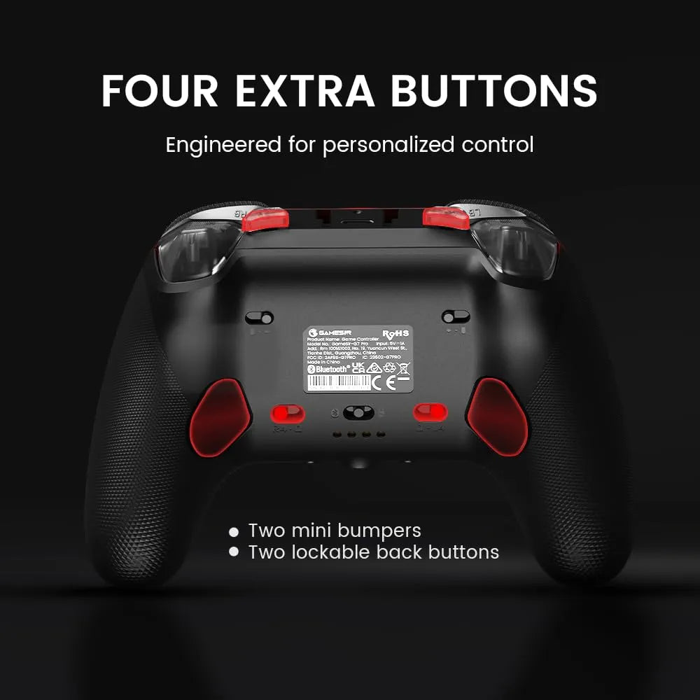 GameSir G7 Pro Wireless Gaming Controller – TMR Sticks, Hall Effect Triggers, 1000Hz Polling for Xbox & PC