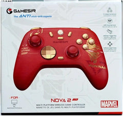 GameSir Nova 2 Lite Hall Effect Wireless Gaming Controller – Iron Man Edition