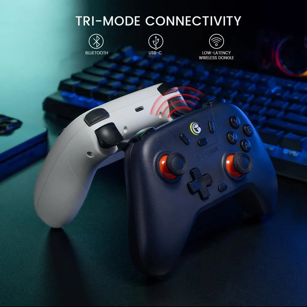 GameSir Nova Lite Wireless Controller for PC,Hall Effect Sticks & Trigger Bluetooth Controller Gamepad with Hall Effect Trigger,Turbo,Rumble Vibration,Android, Switch & Steam Deck
