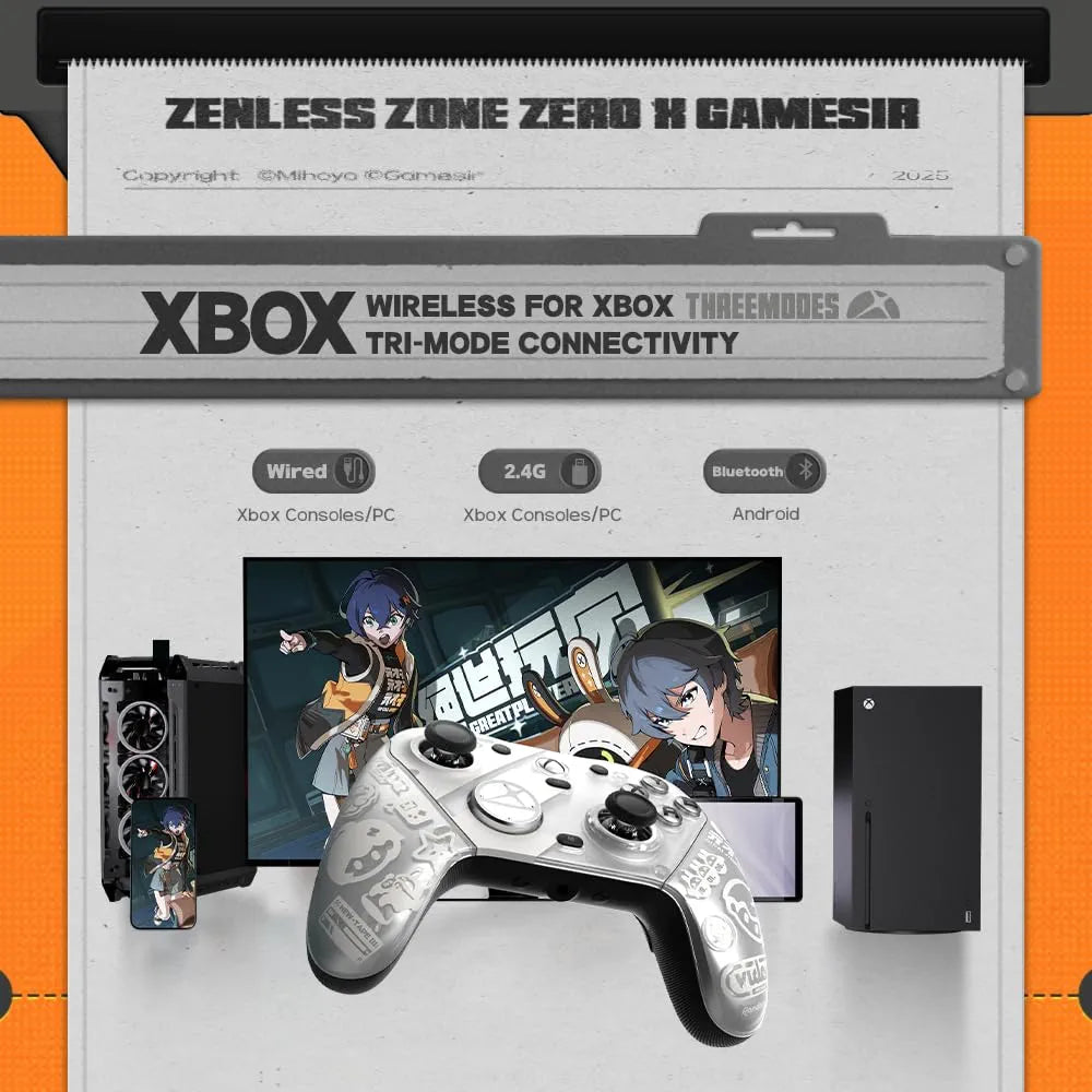 GameSir G7 Pro Wireless Multiplatform Controller - Zenless Zone Zero Edition