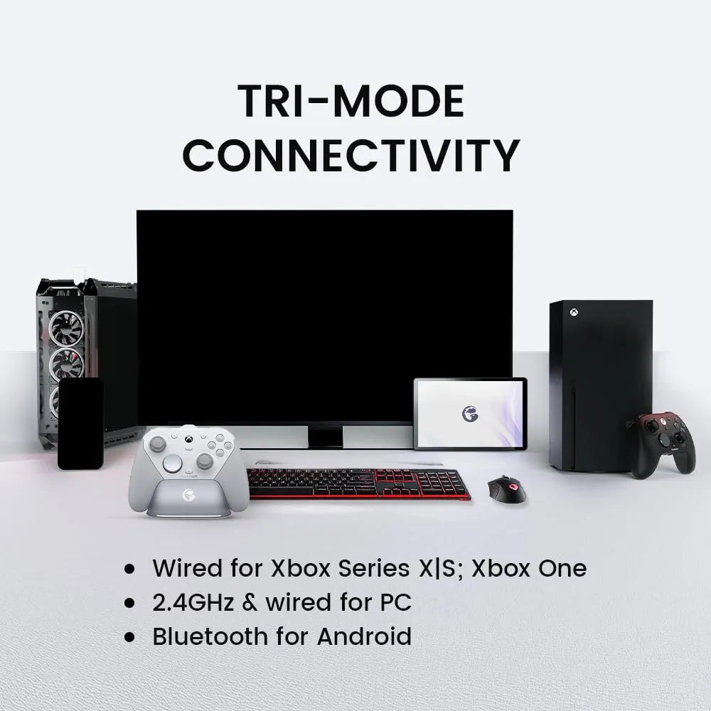 GameSir G7 Pro Wireless Gaming Controller – TMR Sticks, Hall Effect Triggers, 1000Hz Polling for Xbox & PC