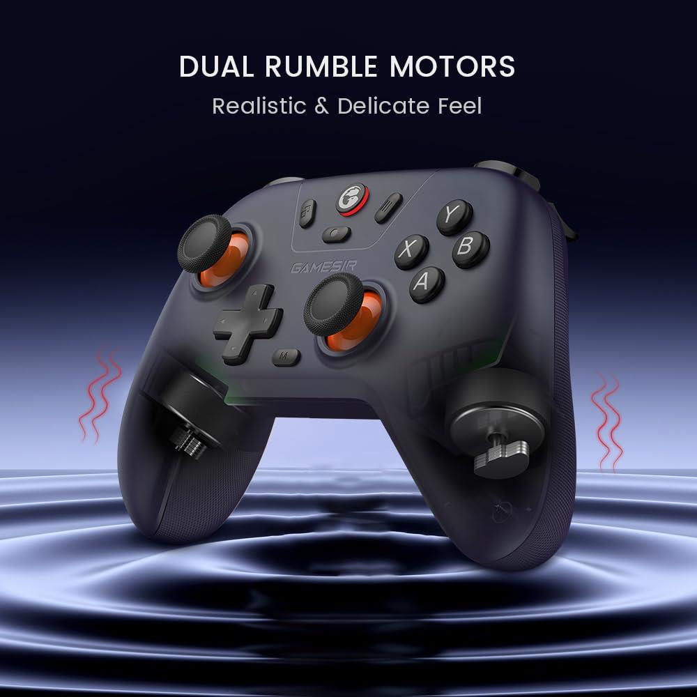 GameSir Nova Lite Wireless Controller for PC,Hall Effect Sticks & Trigger Bluetooth Controller Gamepad with Hall Effect Trigger,Turbo,Rumble Vibration,Android, Switch & Steam Deck