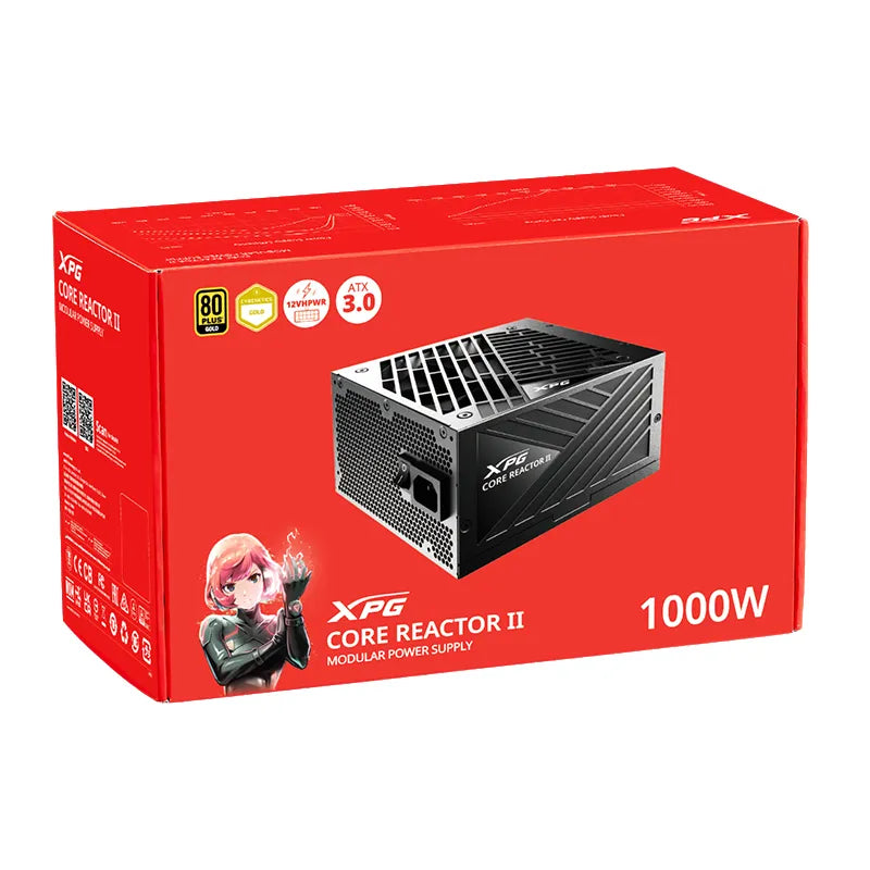 XPG Power Supply Core Reactor II 1000W 80+ Gold Fully Modular