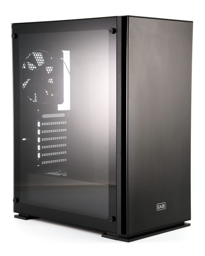 EASE EC141B Tempered Glass ATX Gaming Case