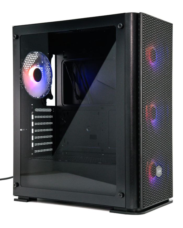 EASE EC144B Tempered Glass ATX Gaming Case